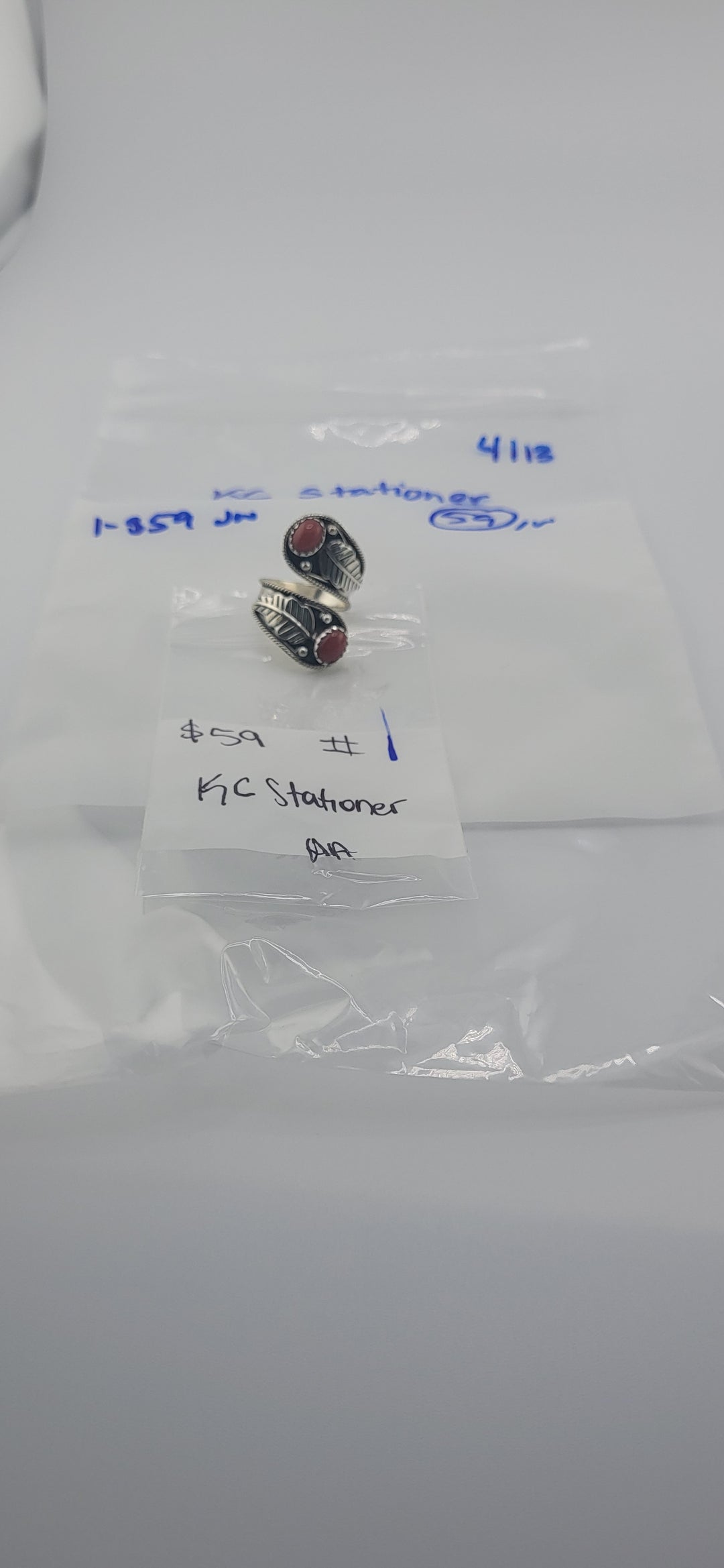 RESERVED FOR: KC Stationer- 4/13/2025 tiktok Live Show -1 Sterling Silver Items