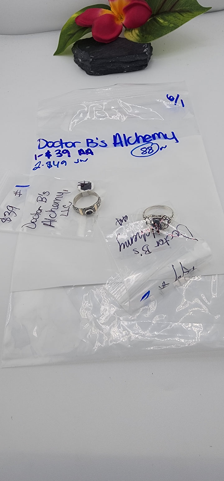 RESERVED FOR: Doctor B's Alchemy - 6/1/2025 tiktok Live Show -2  Sterling Silver Items