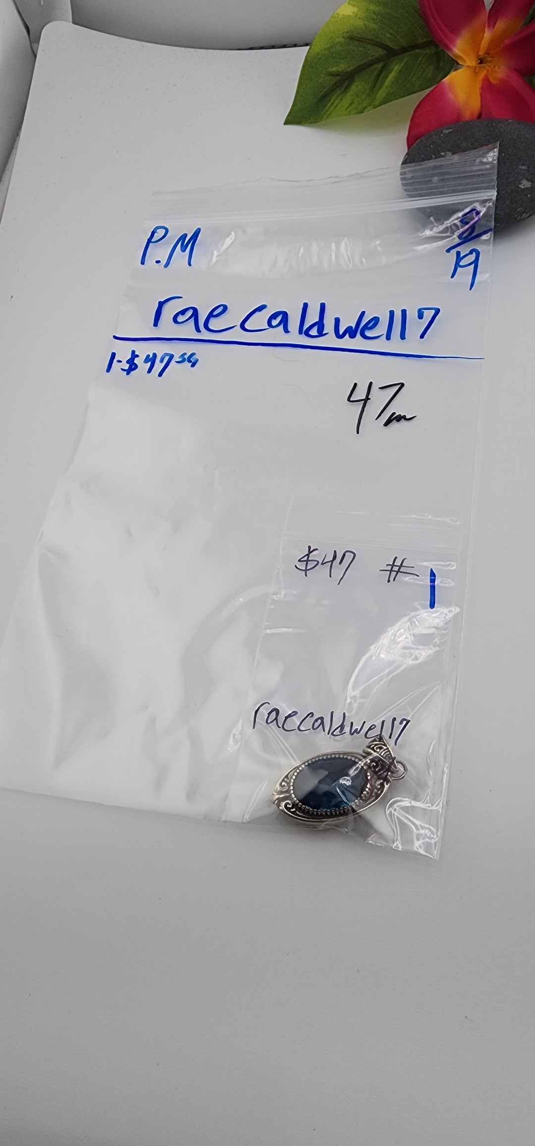 PM SHOW 48HR - RESERVED FOR: raecaldwell7 - 8/19/2025 FL tiktok Live Show - 1 Sterling Silver Items