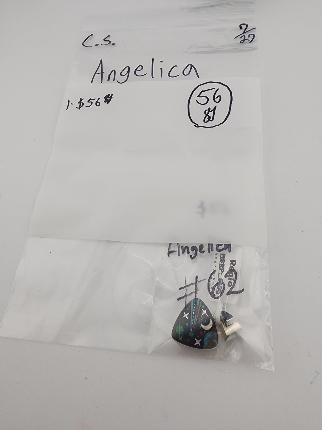C.S. - RESERVED FOR: Angelica - 7/27/2026 - 1 Sterling Silver Items