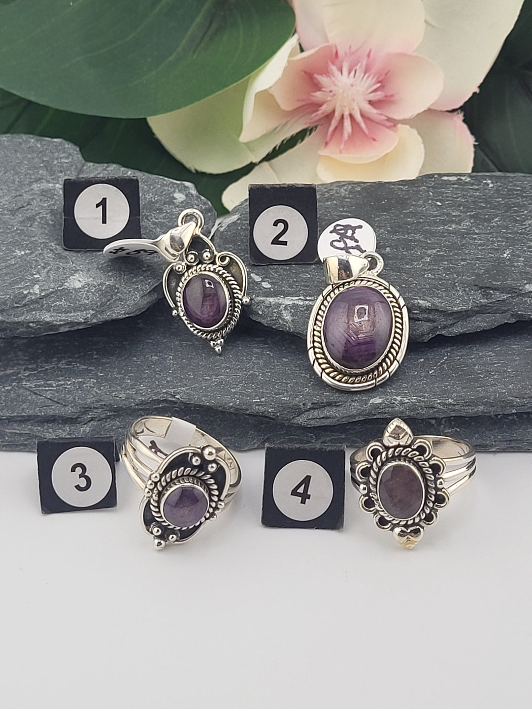RESERVED FOR: Gina Workman929 - 2/15/2025 Show -4 Sterling Silver Items