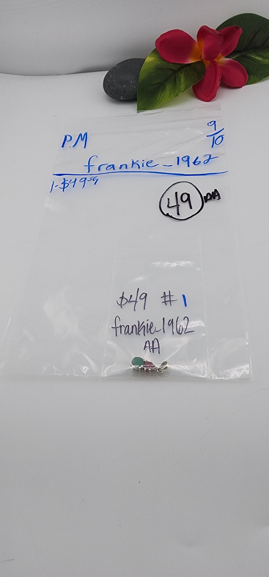 PM SHOW 48HR - RESERVED FOR: frankie_1962 - 9/10/2025 FL tiktok Live Show - 1 Sterling Silver Items