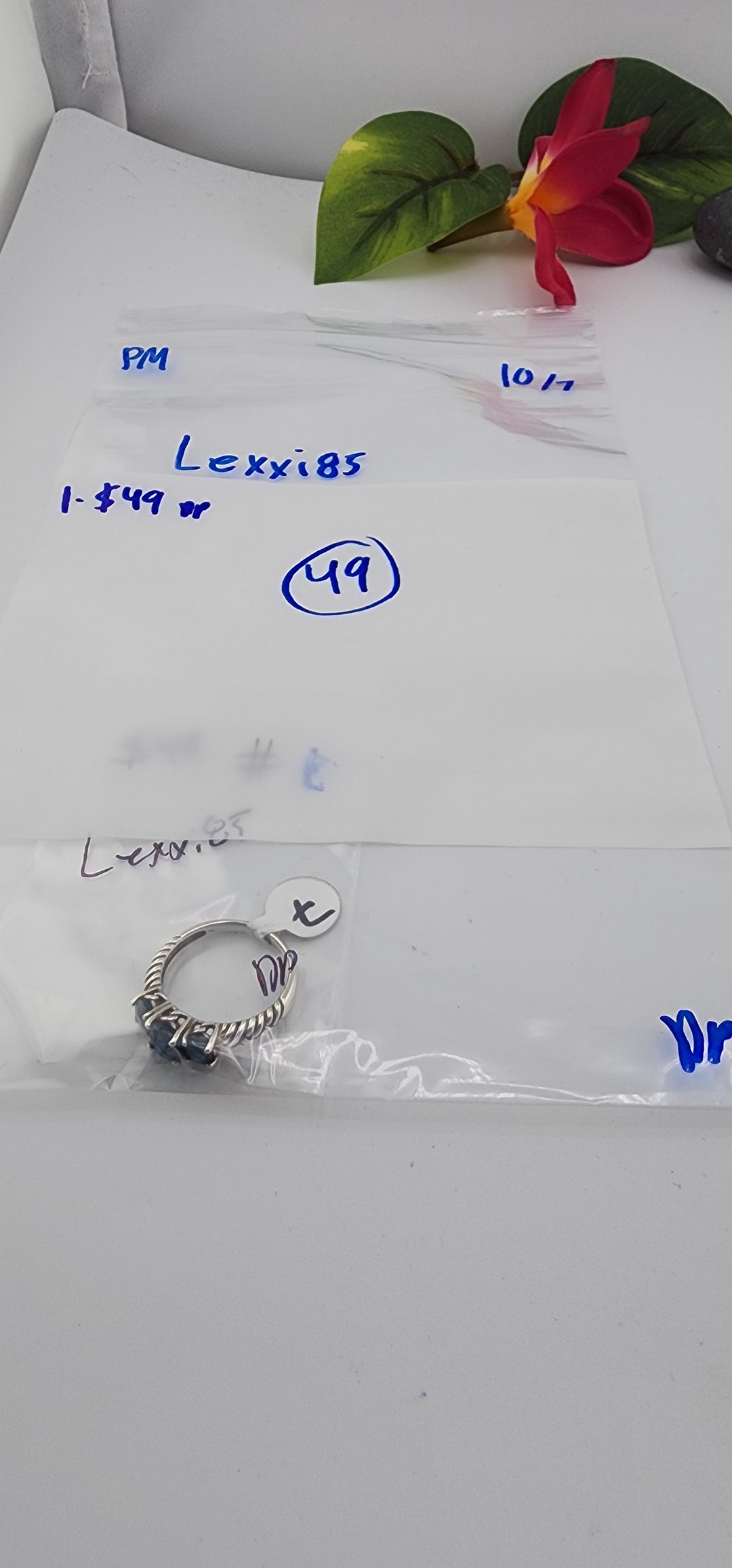 PM SHOW 48HR - RESERVED FOR: Lexxi85 - 10/7/2025 FL tiktok Live Show - 1 Sterling Silver Items