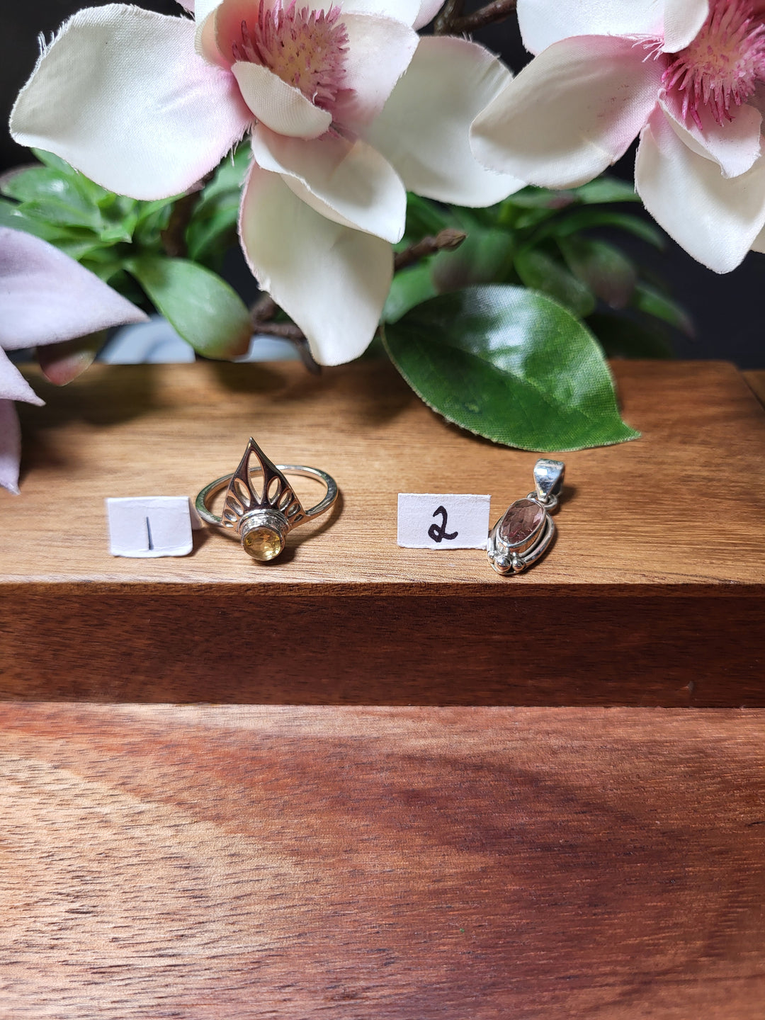 RESERVED FOR: l.a. Mimi 8/15/24- 2 Sterling Silver Items