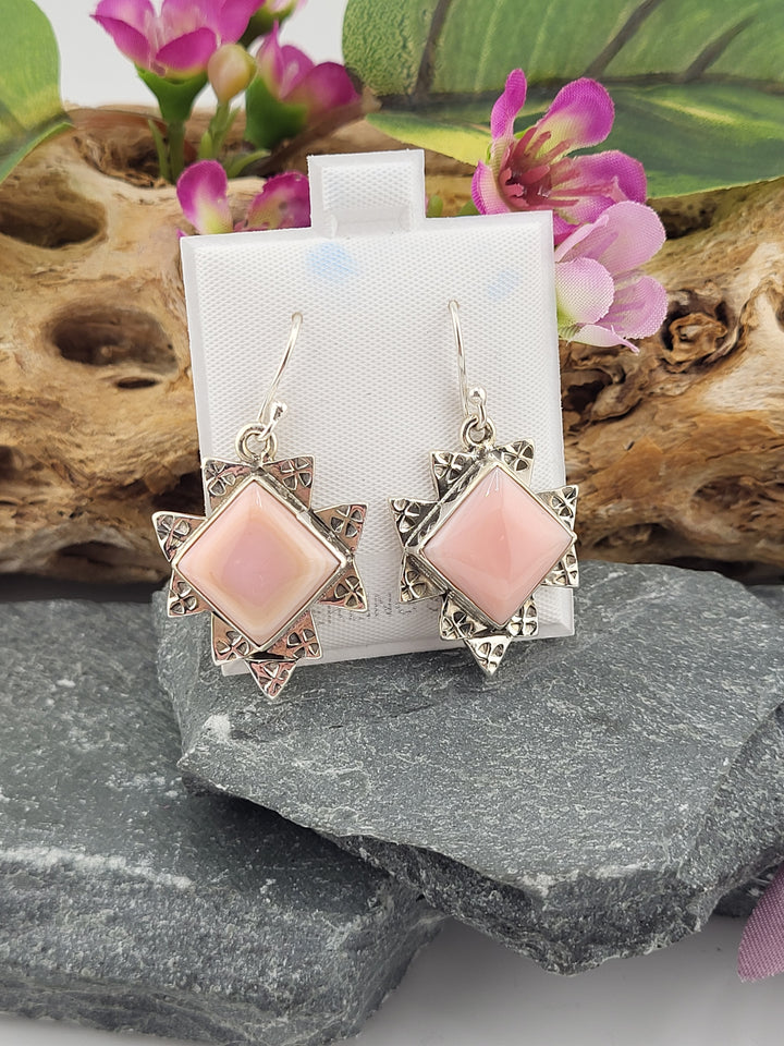 Queen Conch Square Dangles