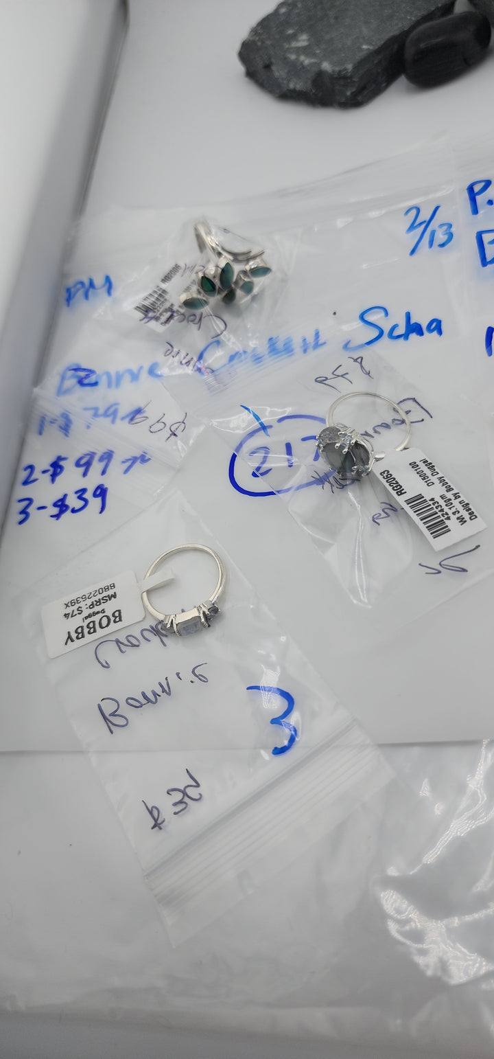 Bonnie Crockett Scha - 2/13/26 - 3 925 Sterling Silver Items