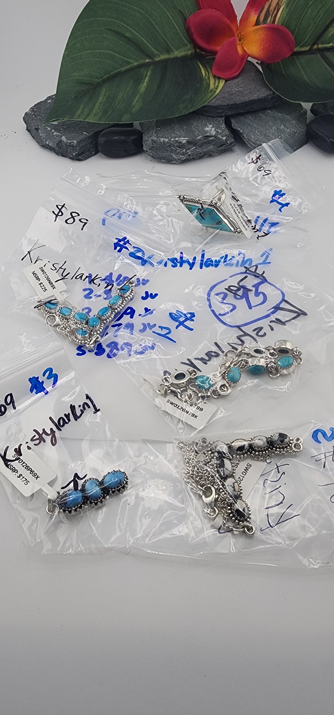 PM SHOW 48HR - RESERVED FOR: kristylarkin1 - 1/2/2026 tiktok Live Show - 5 Sterling Silver Items