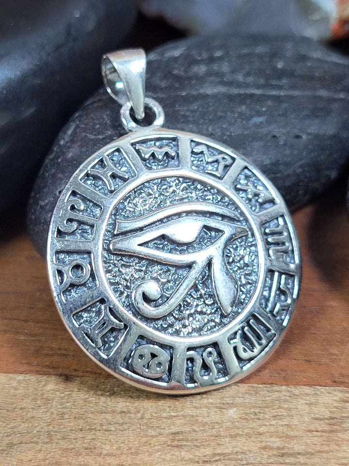 Eye of Horus Pendant 925 Sterling Silver