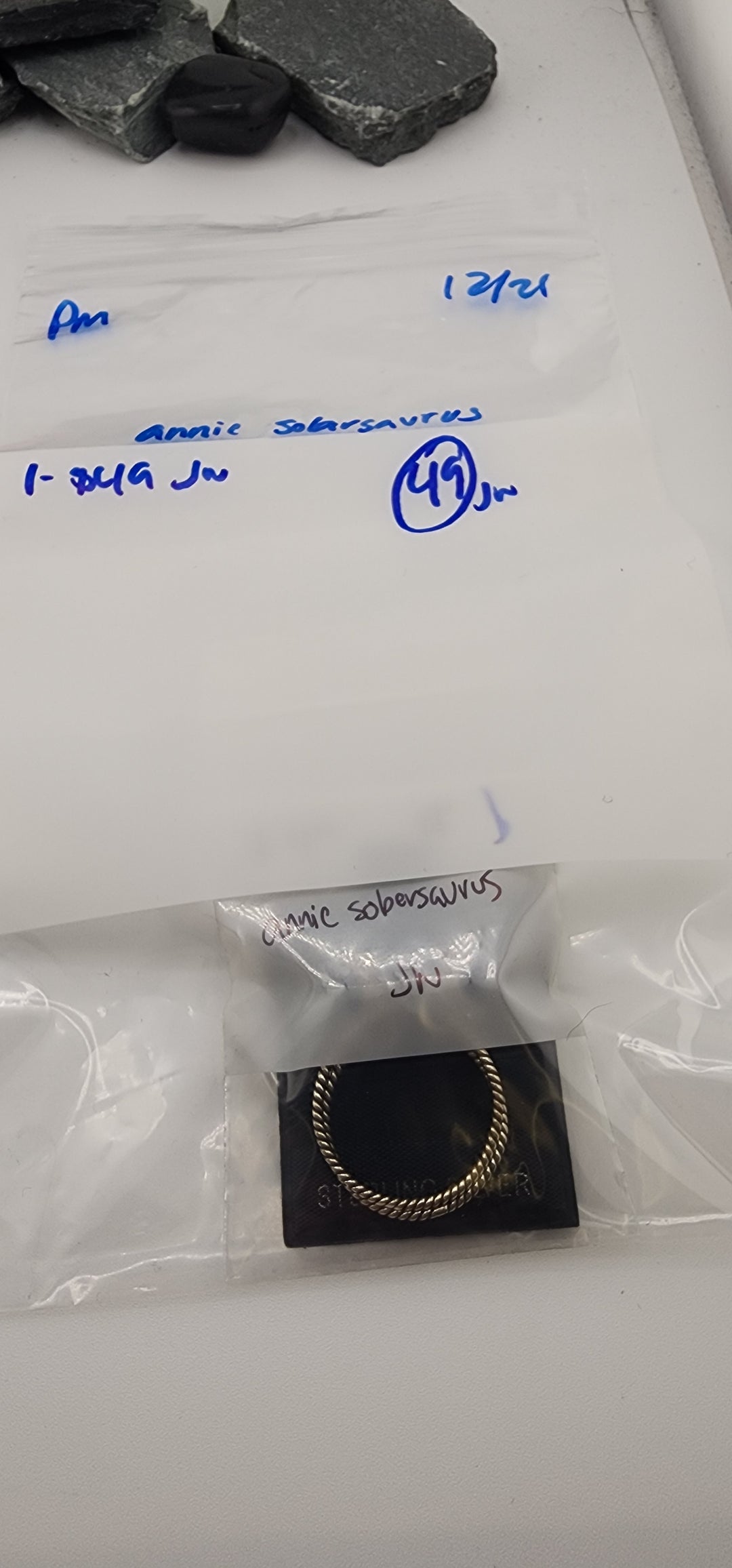 PM SHOW 48HR - RESERVED FOR: annie sobersaurus - 12/21/2025 tiktok Live Show - 1 Sterling Silver Items