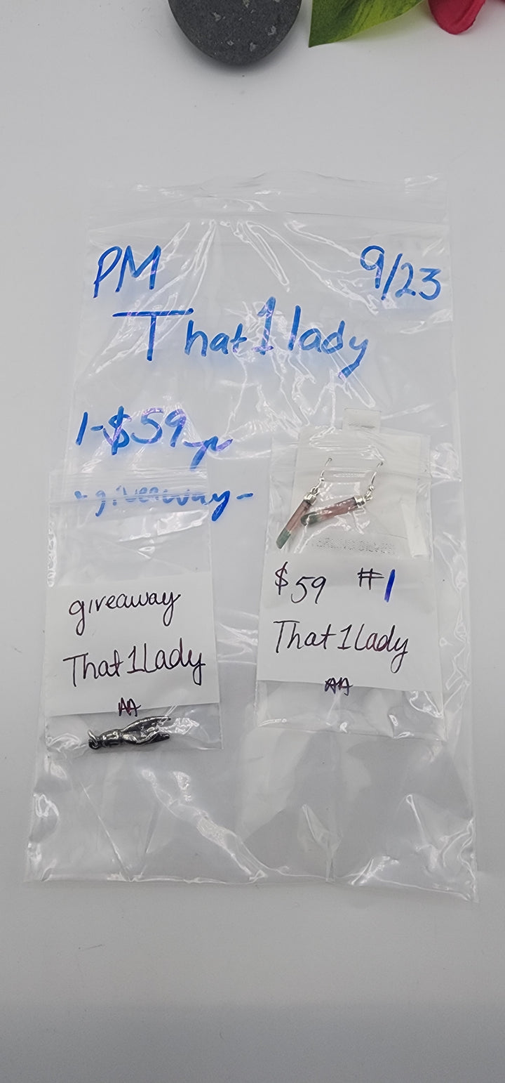 AM SHOW 48HR - RESERVED FOR: That1lady - 9/23/2025 FL tiktok Live Show - 1 Sterling Silver Items