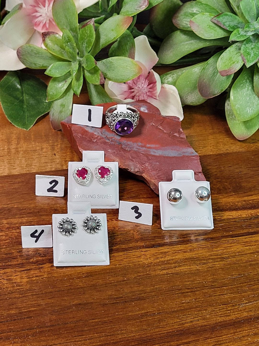 RESERVED FOR: ChosenPrincess-7/14/24-4 Sterling Silver Items