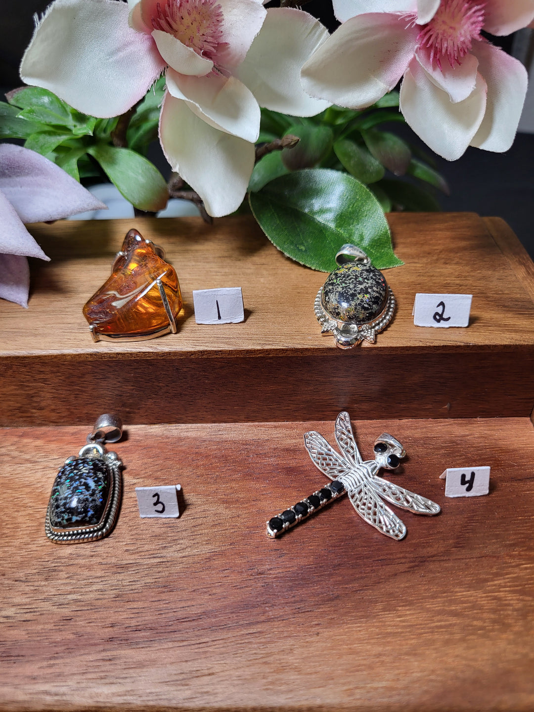 RESERVED FOR: Carrie Michelle  8/15/24- 4 Sterling Silver Items
