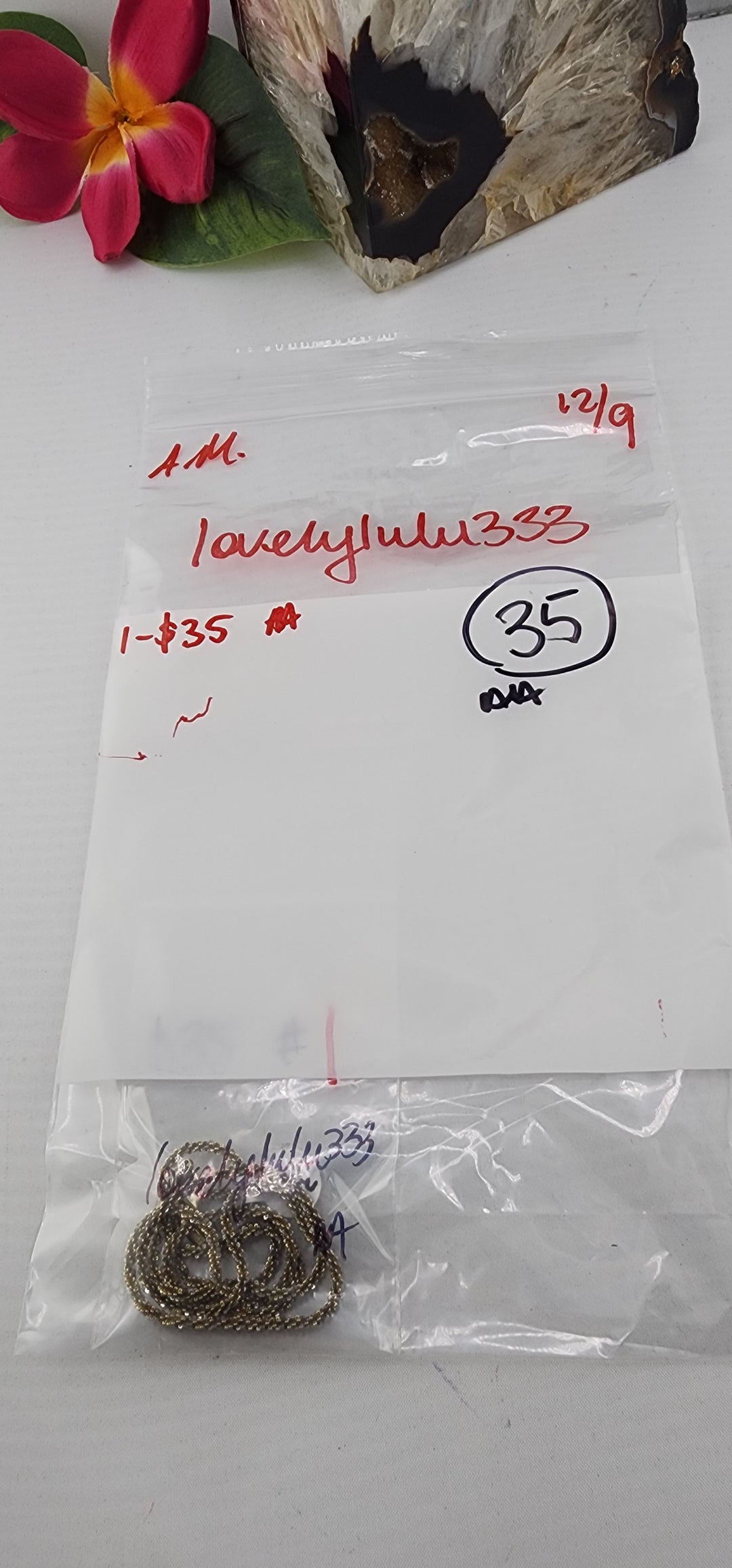 AM SHOW 48HR RESERVED FOR: lovelylulu333 - 12/9/2025 FL tiktok Live Show - 1 Sterling Silver Items