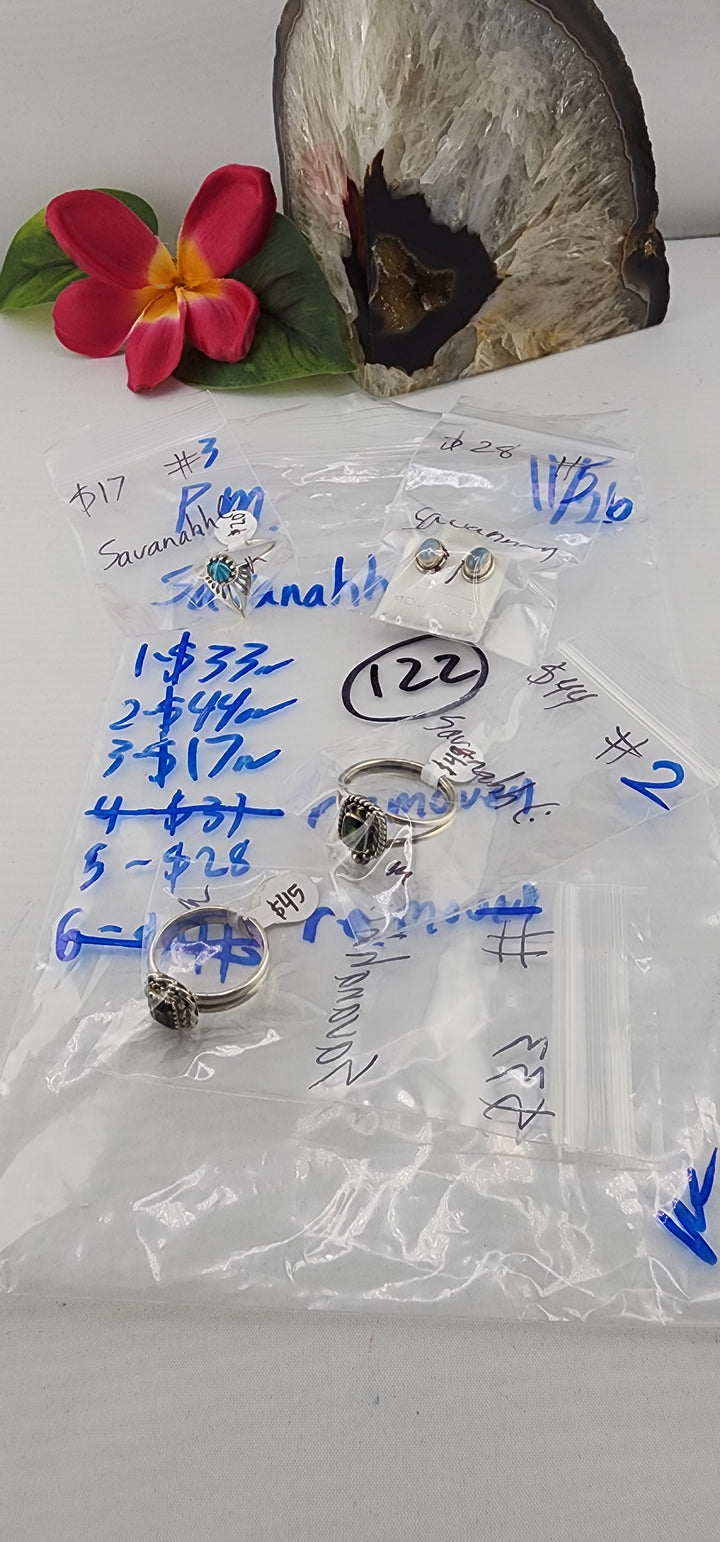 PM SHOW 48HR - RESERVED FOR: Savanahh(: - 11/26/2025 tiktok Live Show - 4 Sterling Silver Items