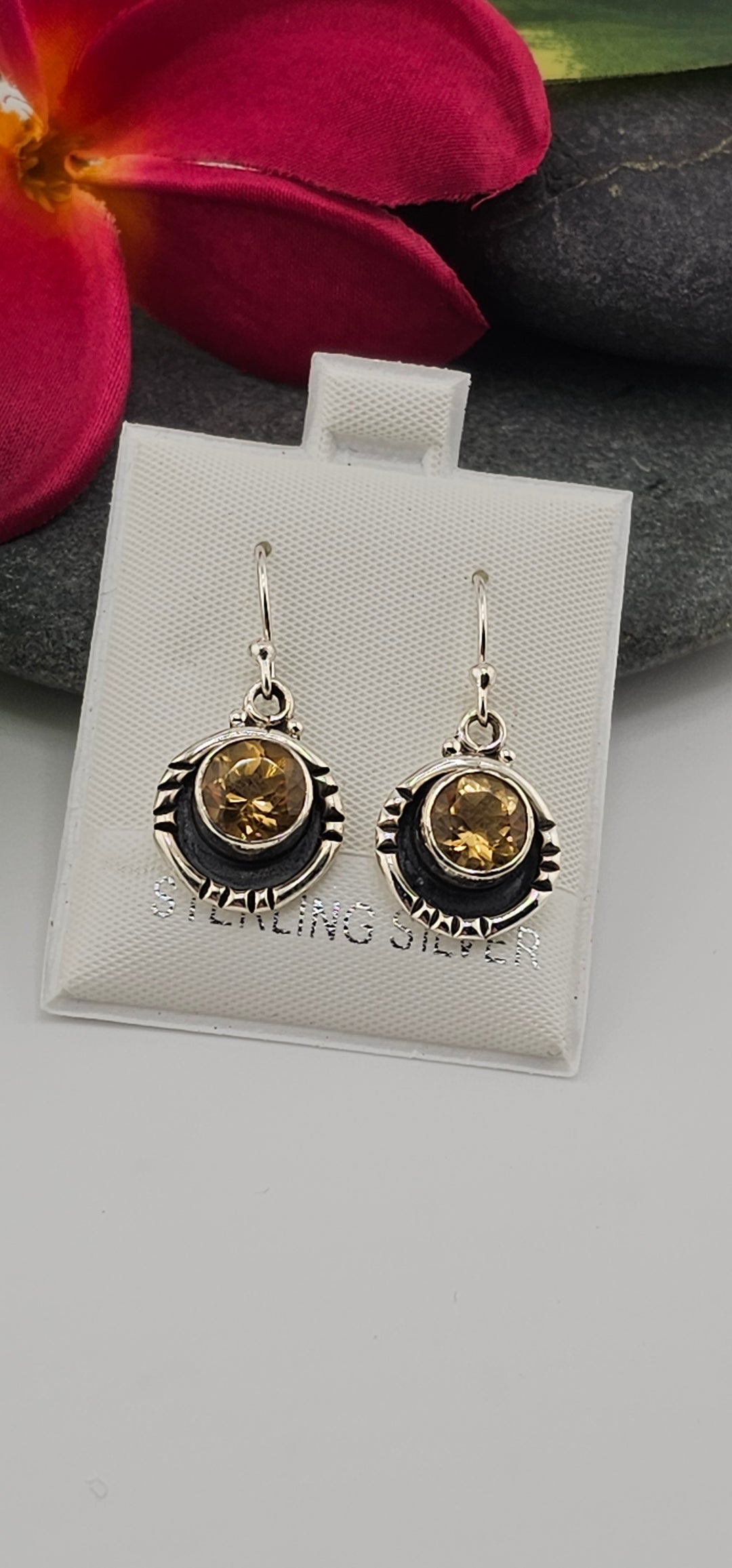 Citrine Dangle Earrings