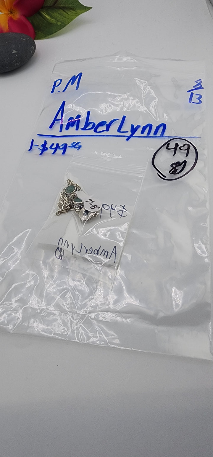 PM SHOW 48HR - RESERVED FOR: AmberLynn - 8/13/2025 FL tiktok Live Show - 1 Sterling Silver Items