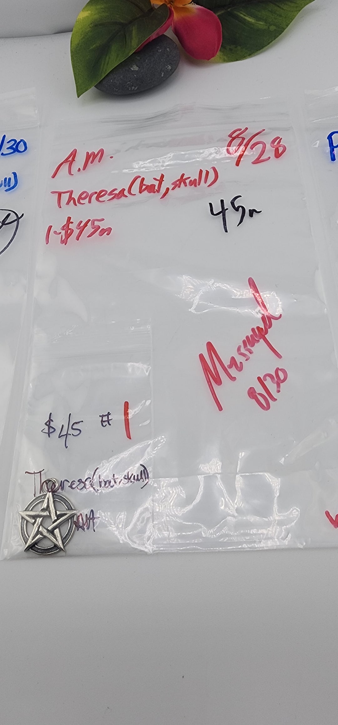 AM SHOW 48HR - RESERVED FOR: Theresa🦇💀- 8/29/2025 FL tiktok Live Show - 1 Sterling Silver Items