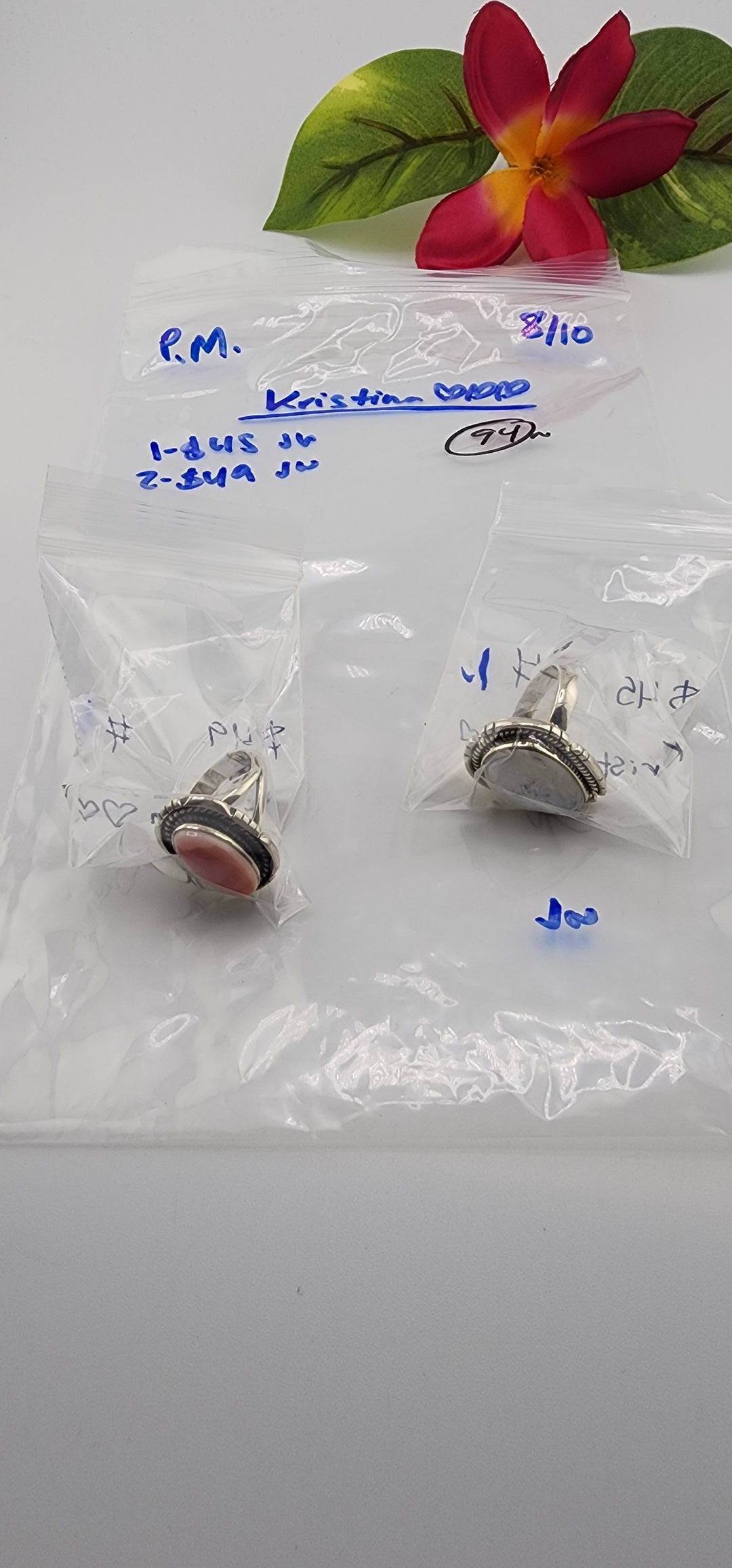 PM SHOW 48HR - RESERVED FOR:   Kristina❤️❤️❤️- 8/10/2025 FL tiktok Live Show - 2 Sterling Silver Items