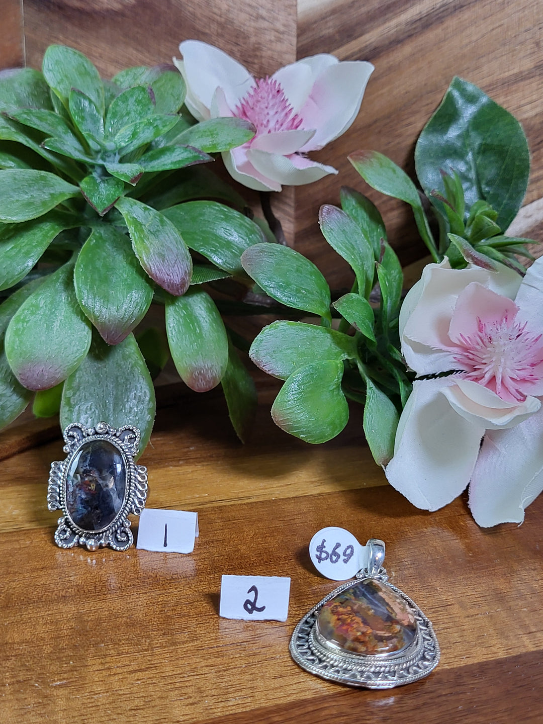 RESERVED FOR: Dion Martinez 8/10/24- 1 Sterling Silver Items