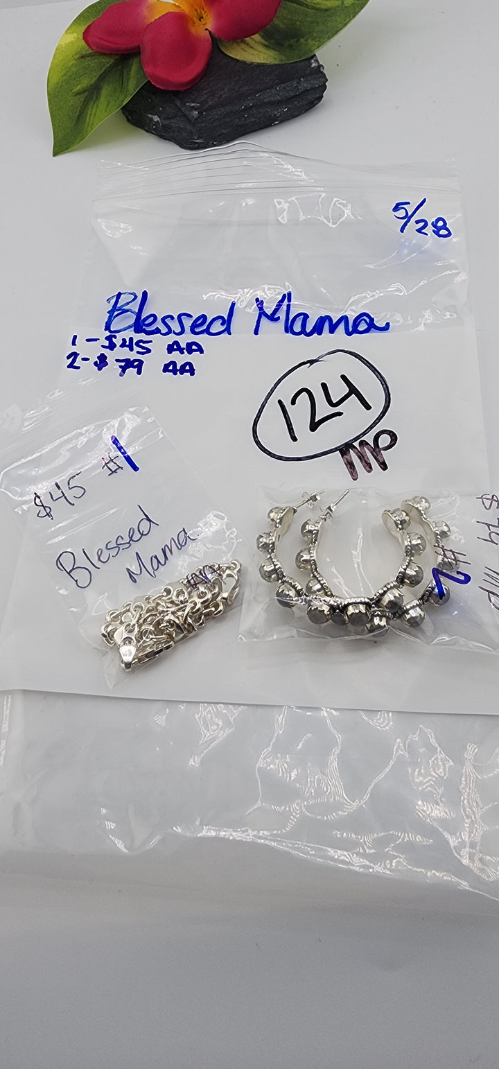 RESERVED FOR: Blessed Mama - 5/28/2025 tiktok Live Show - 2 Sterling Silver Items