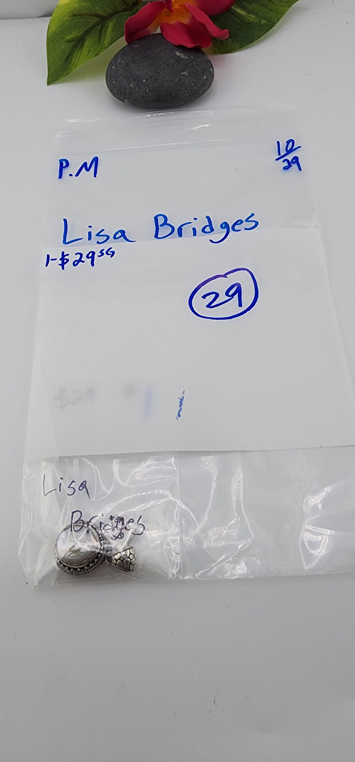 PM SHOW 48HR - RESERVED FOR: Lisa Bridges - 10/29/2025 FL tiktok Live Show - 1 Sterling Silver Items