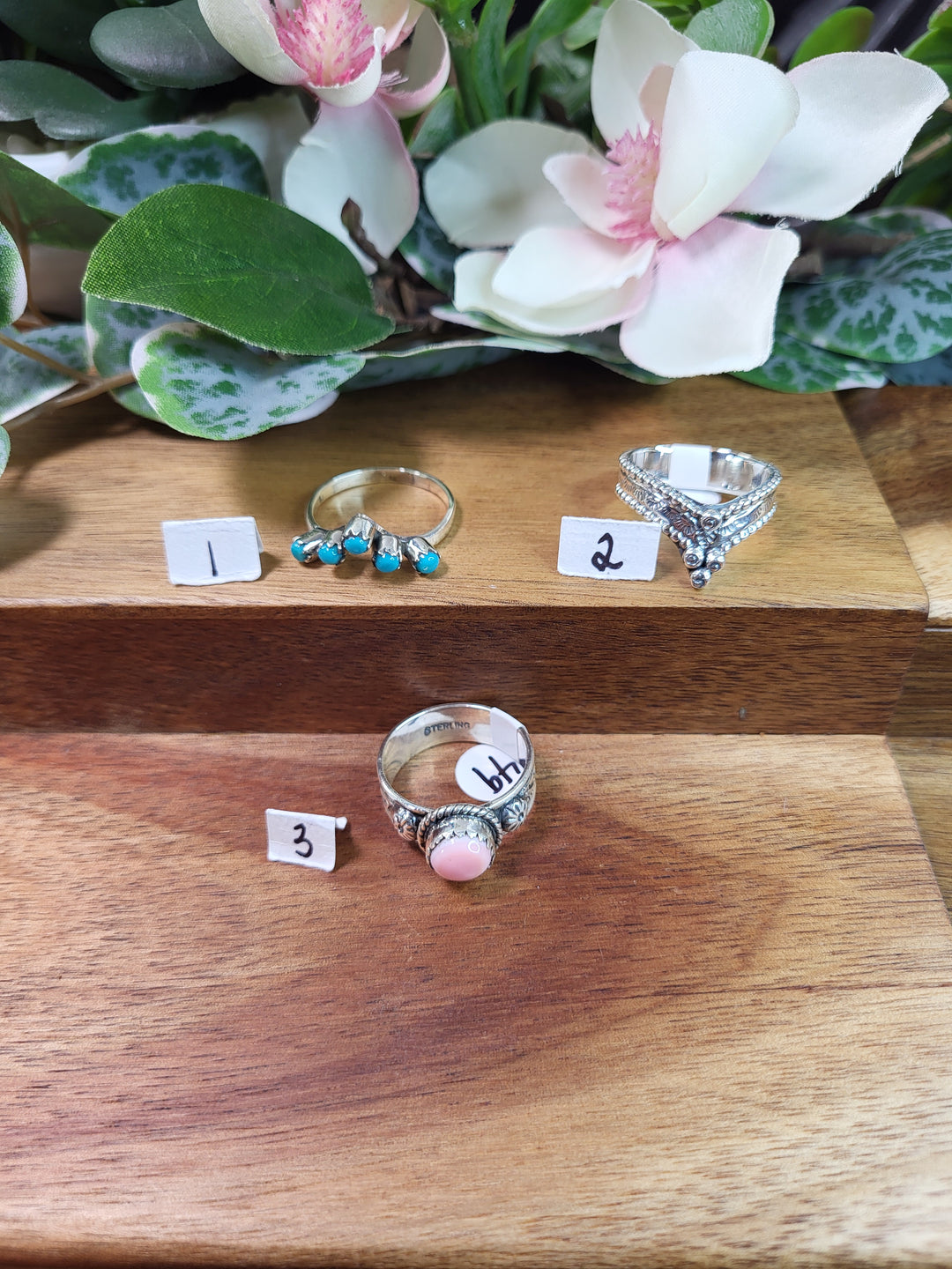 RESERVED FOR: Jeanette Murphy Hefty-9/1/2024 -3 Sterling Silver Items