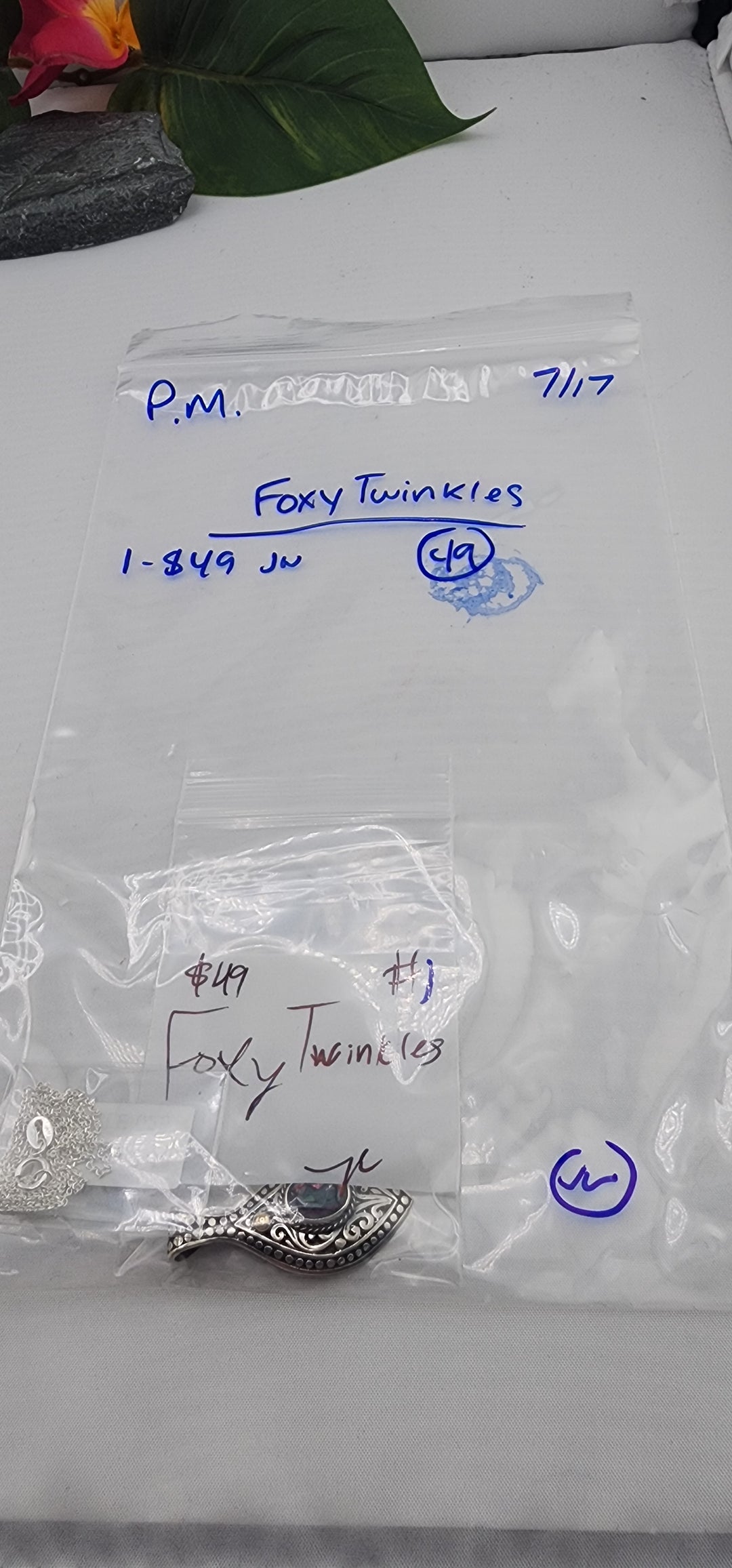 PM SHOW 48HR - RESERVED FOR:  FoxyTwinkles- 7/17/2025 FL tiktok Live Show -1  Sterling Silver Items