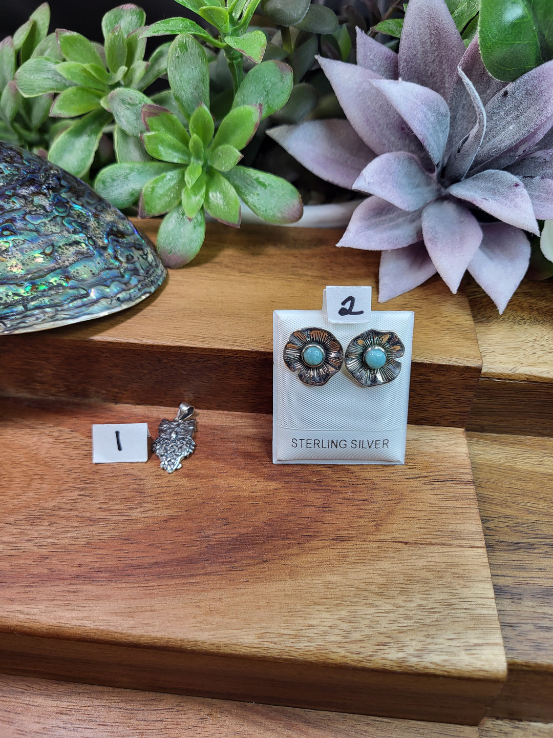RESERVED FOR: Momma Red-Jen 8/25/24- 2 Sterling Silver Items