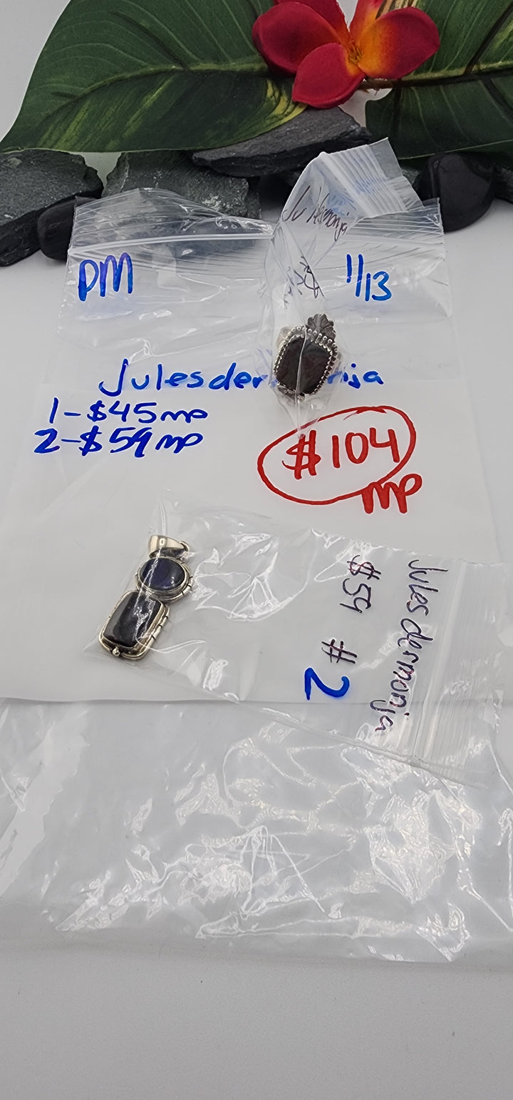 Custom sterling silver items - PM SHOW RESERVED FOR: julesdermonja  - 1/13/2026 tiktok Live Show - 2 Sterling Silver Items