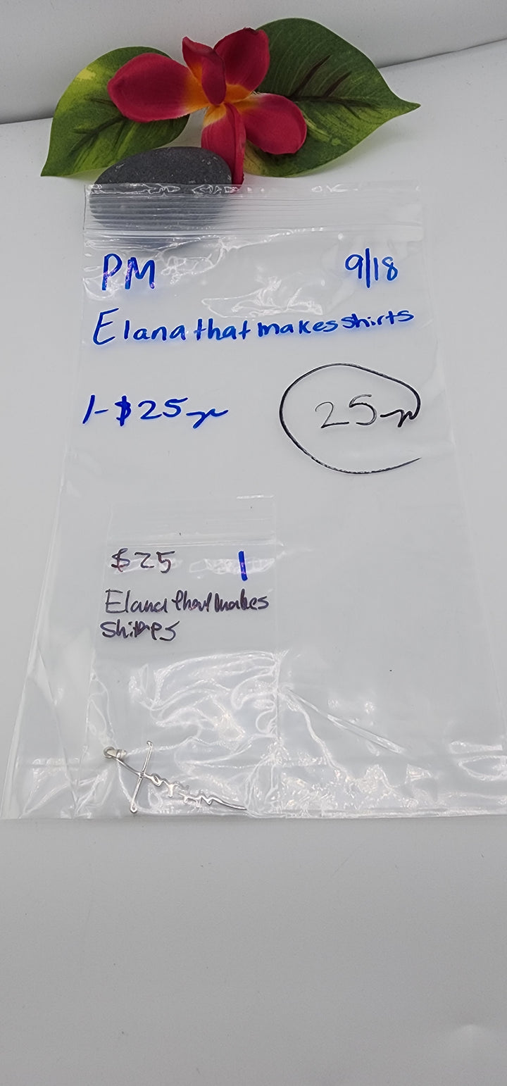 PM SHOW 48HR - RESERVED FOR: Elanathatmakesshirts - 9/18/2025 FL tiktok Live Show - 1 Sterling Silver Items