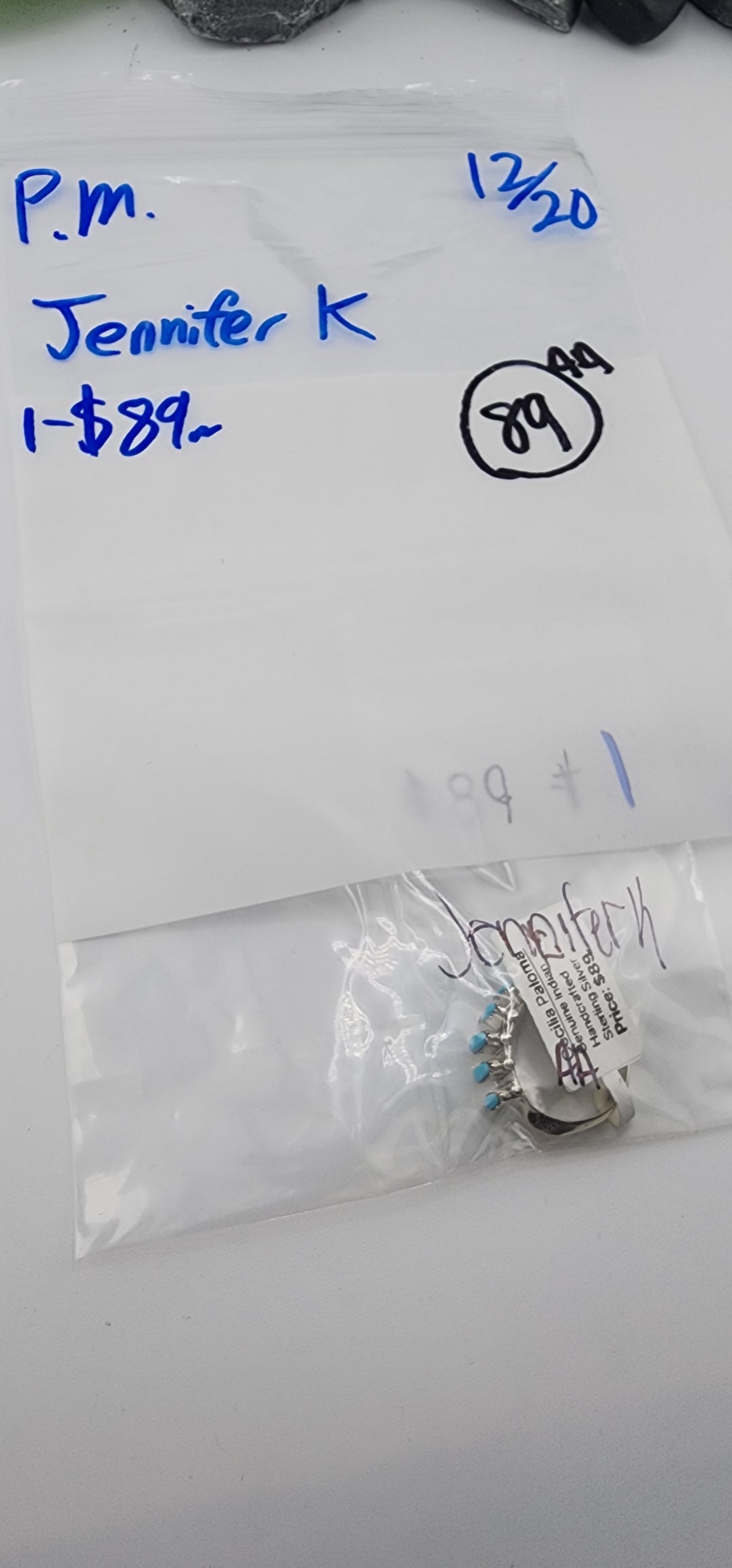 PM SHOW 48HR - RESERVED FOR: Jennifer K - 12/20/2025 tiktok Live Show - 1 Sterling Silver Items