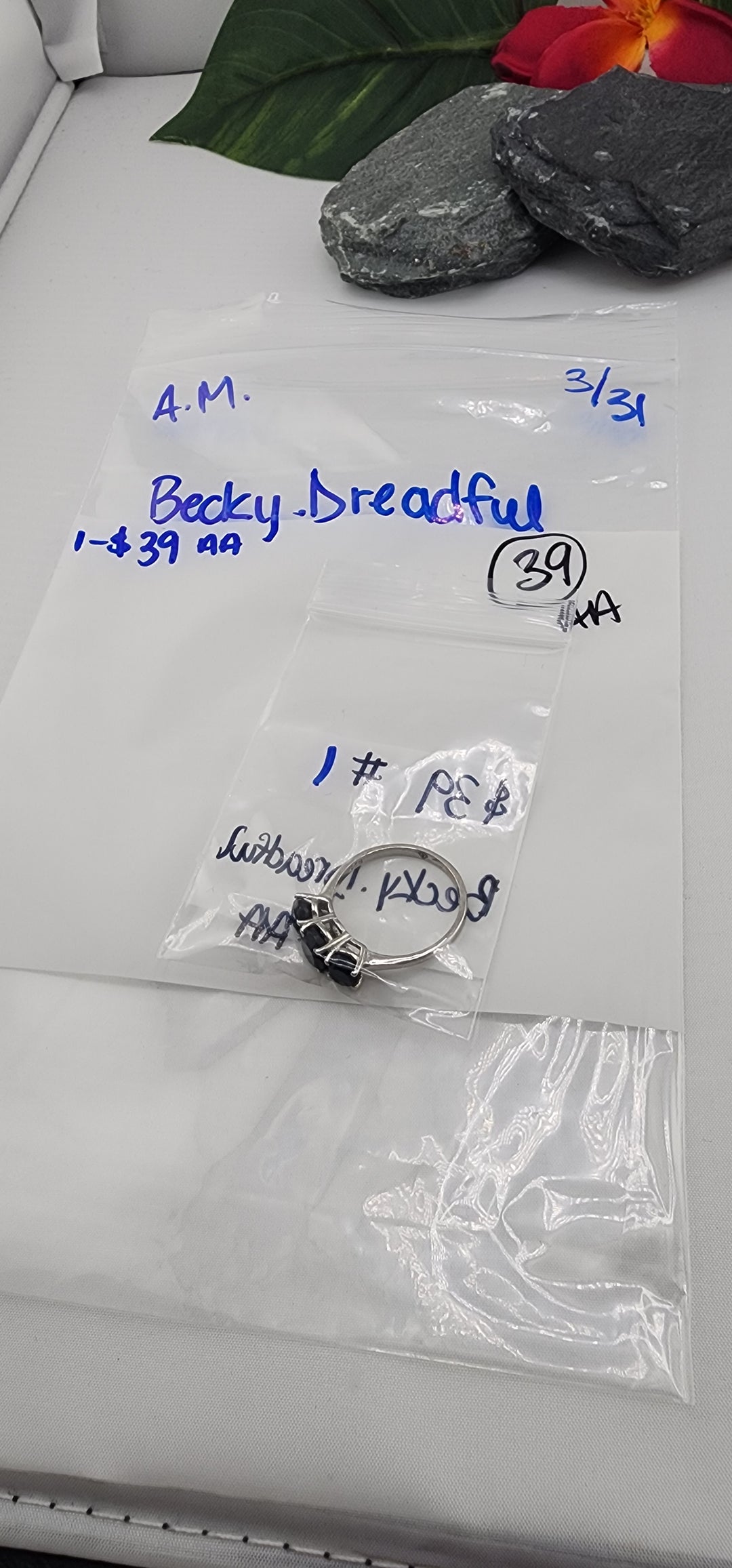 RESERVED FOR: Becky.Dreadful - 3/31/2025 tiktok A.M. Live Show - 1 Sterling Silver Items