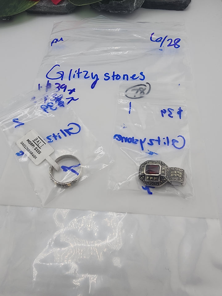Glitzystones - 6/28/26 PM - 2 925 Sterling Silver
