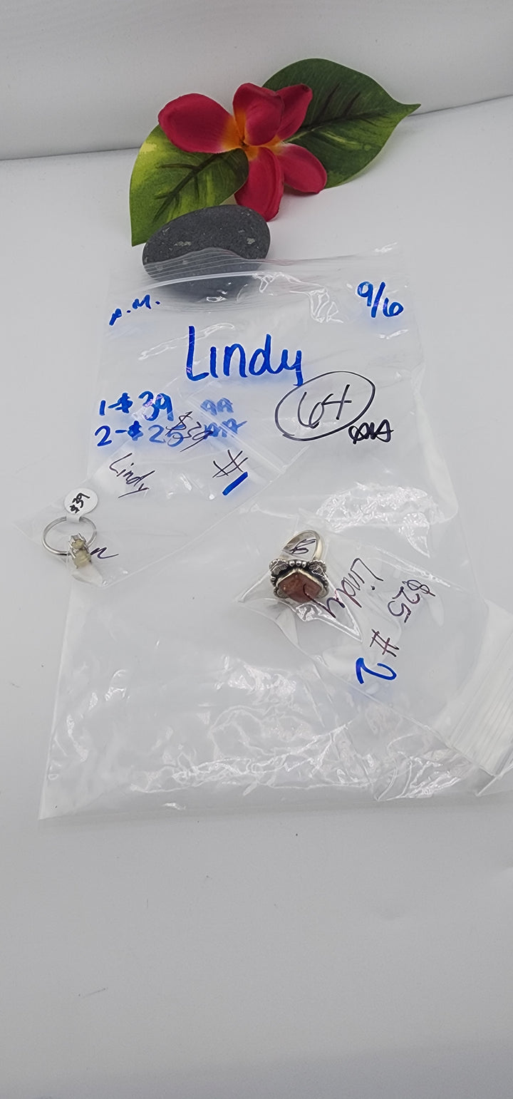 PM SHOW 48HR - RESERVED FOR: Lindy - 9/6/2025 FL tiktok Live Show - 2 Sterling Silver Items