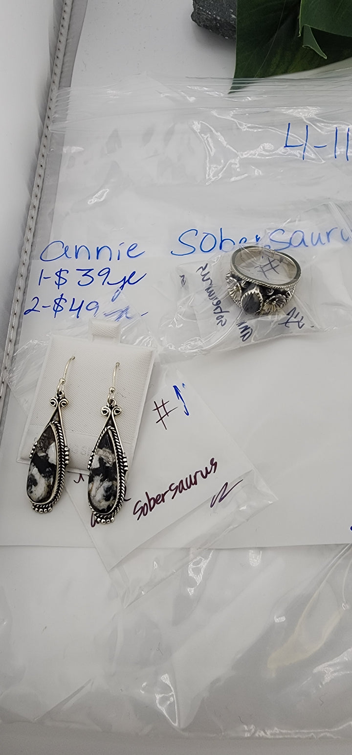 RESERVED FOR: annie sobersaurus - 4/11/2025 The Collective Boutique App Live Show - 2 Sterling Silver Items