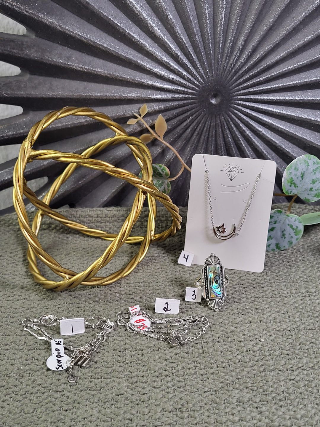RESERVED FOR: tori 8/30/24 - 2 Sterling Silver