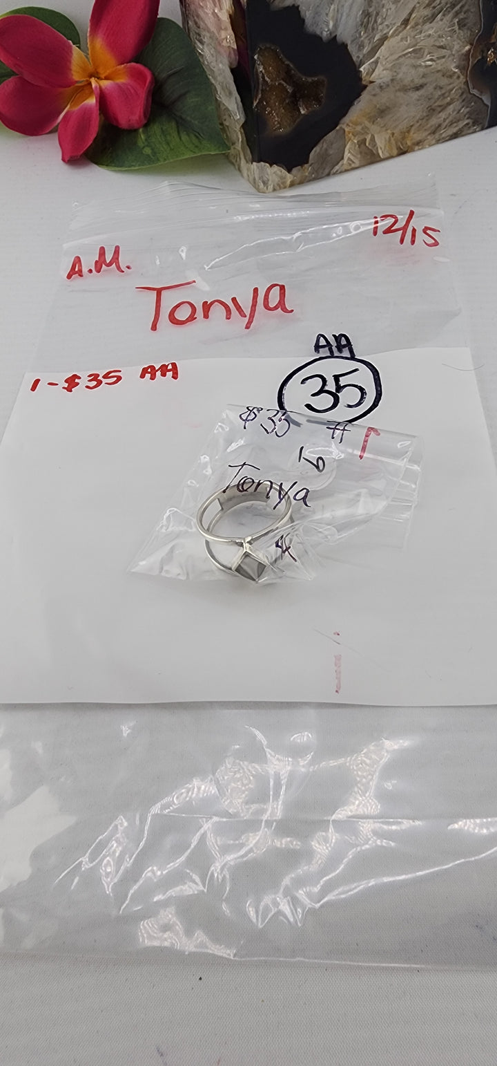 AM SHOW 48HR RESERVED FOR: Tonya - 12/15/2025 FL tiktok Live Show - 1 Sterling Silver Items