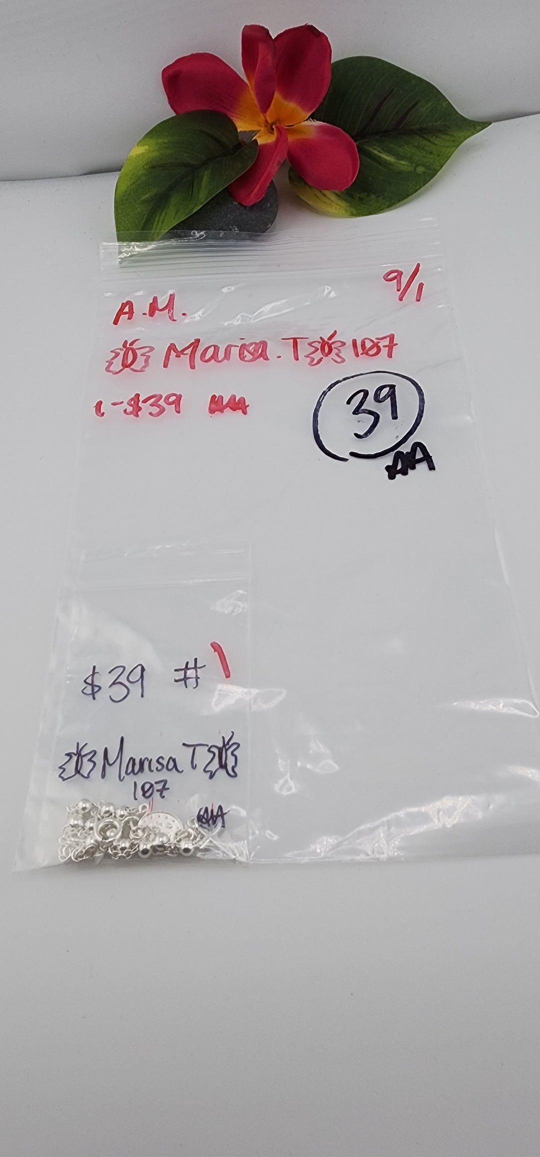 AM SHOW 48HR - RESERVED FOR:🦋Marisa.T🦋107  - 9/1/2025 FL tiktok Live Show - 1 Sterling Silver Items