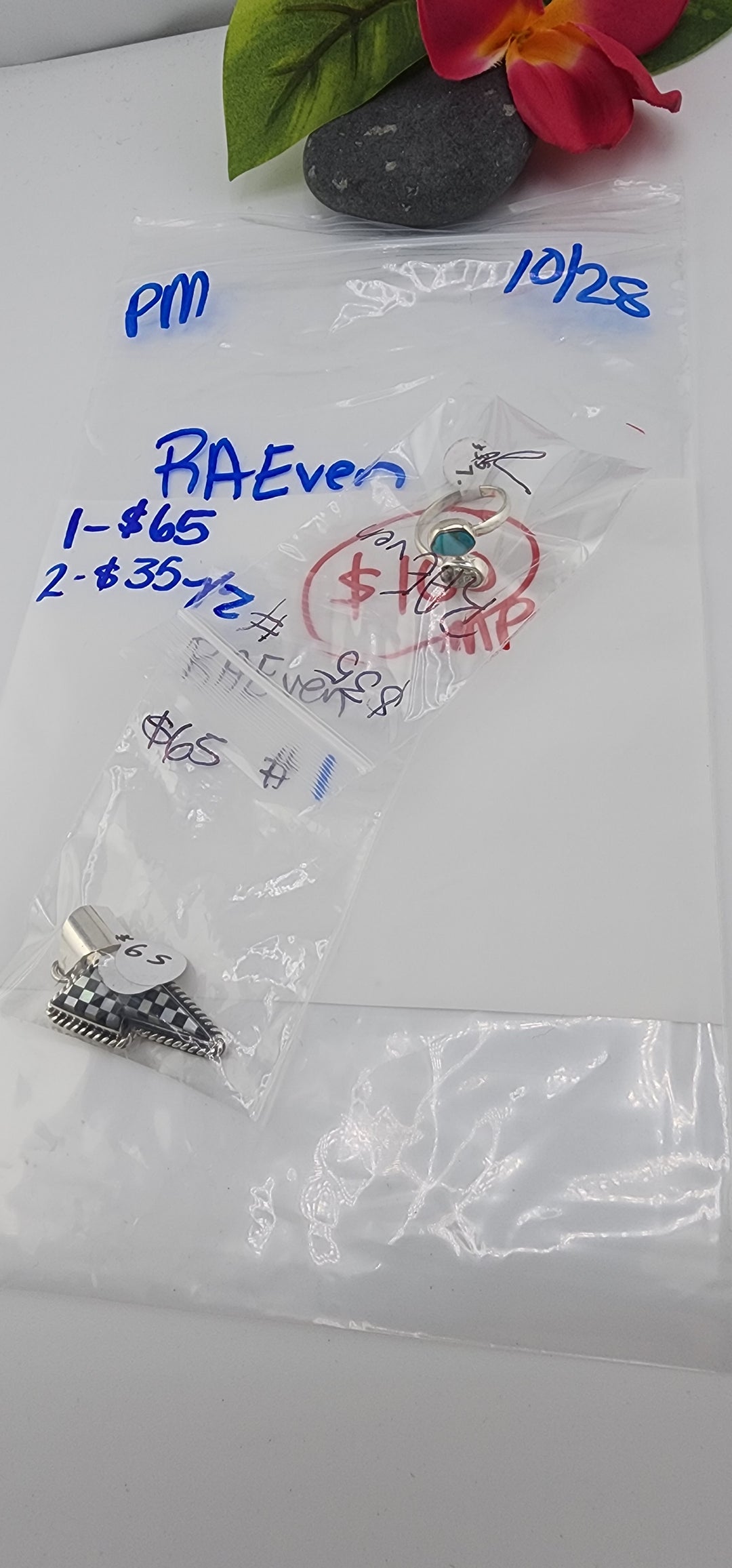 PM SHOW 48HR - RESERVED FOR: RAEven - 10/28/2025 FL tiktok Live Show - 2 Sterling Silver Items