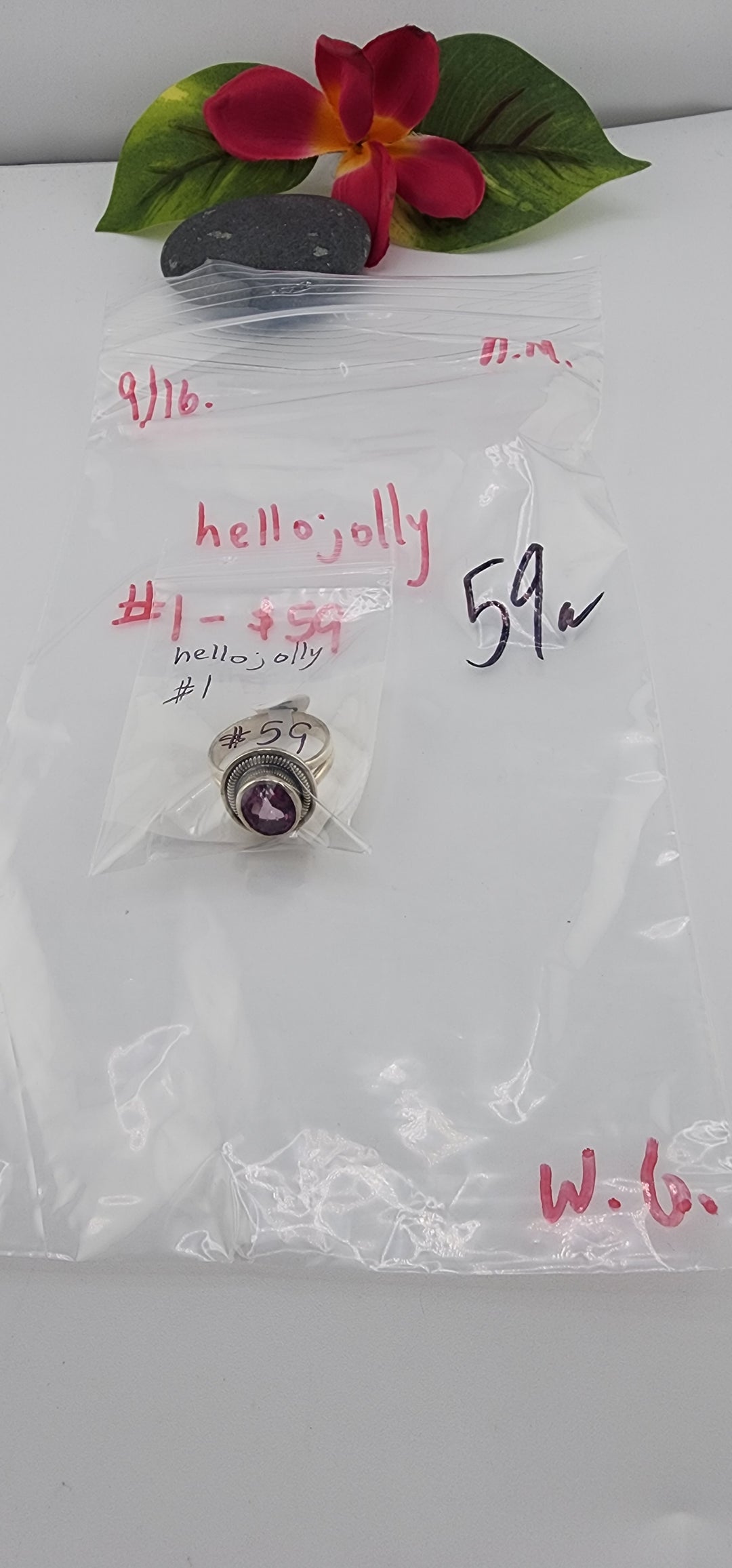 AM SHOW 48HR - RESERVED FOR: hellojolly - 9/16/2025 FL tiktok Live Show - 1 Sterling Silver Items