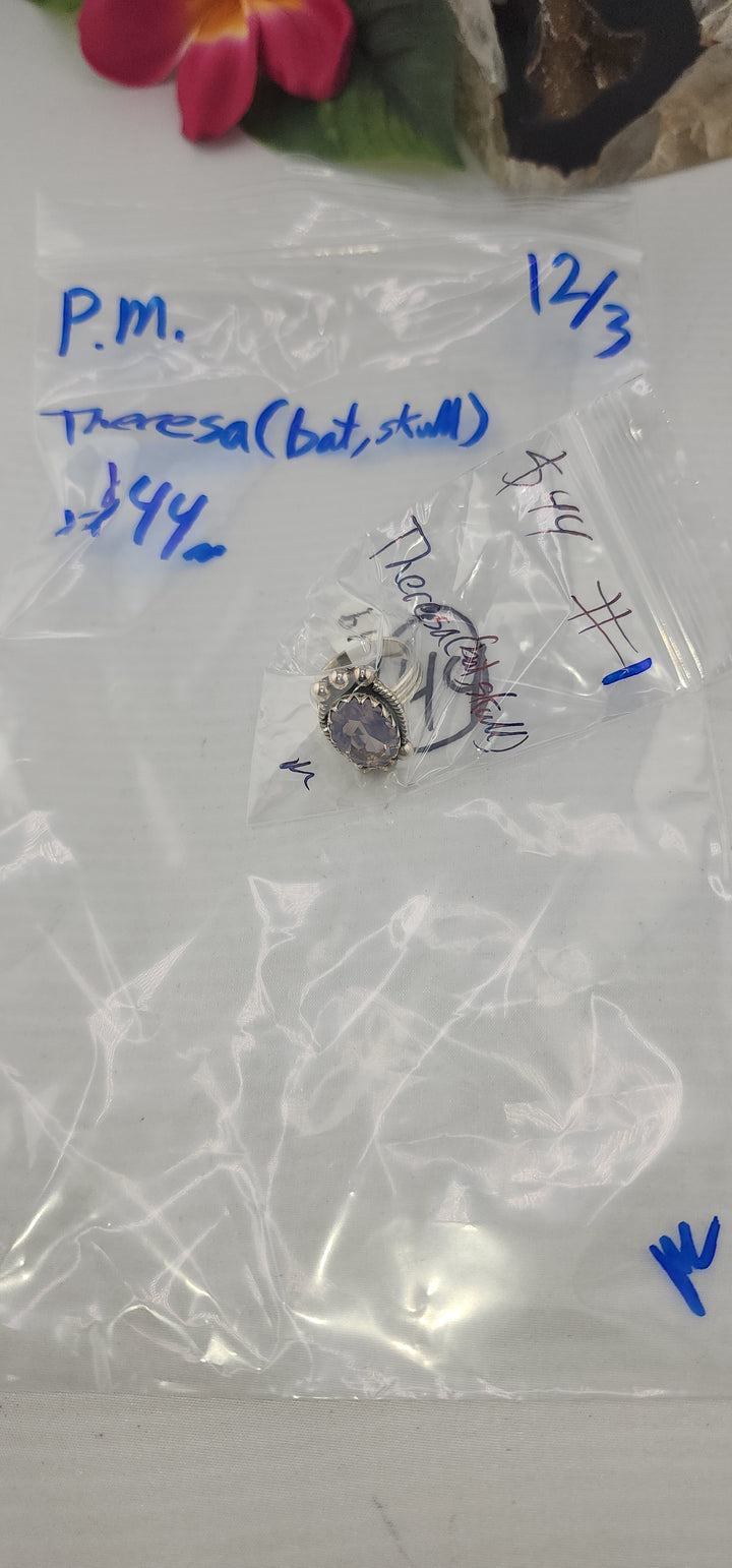 PM SHOW 48HR - RESERVED FOR: Theresa🦇💀 - 12/3/2025 tiktok Live Show - 1 Sterling Silver Items
