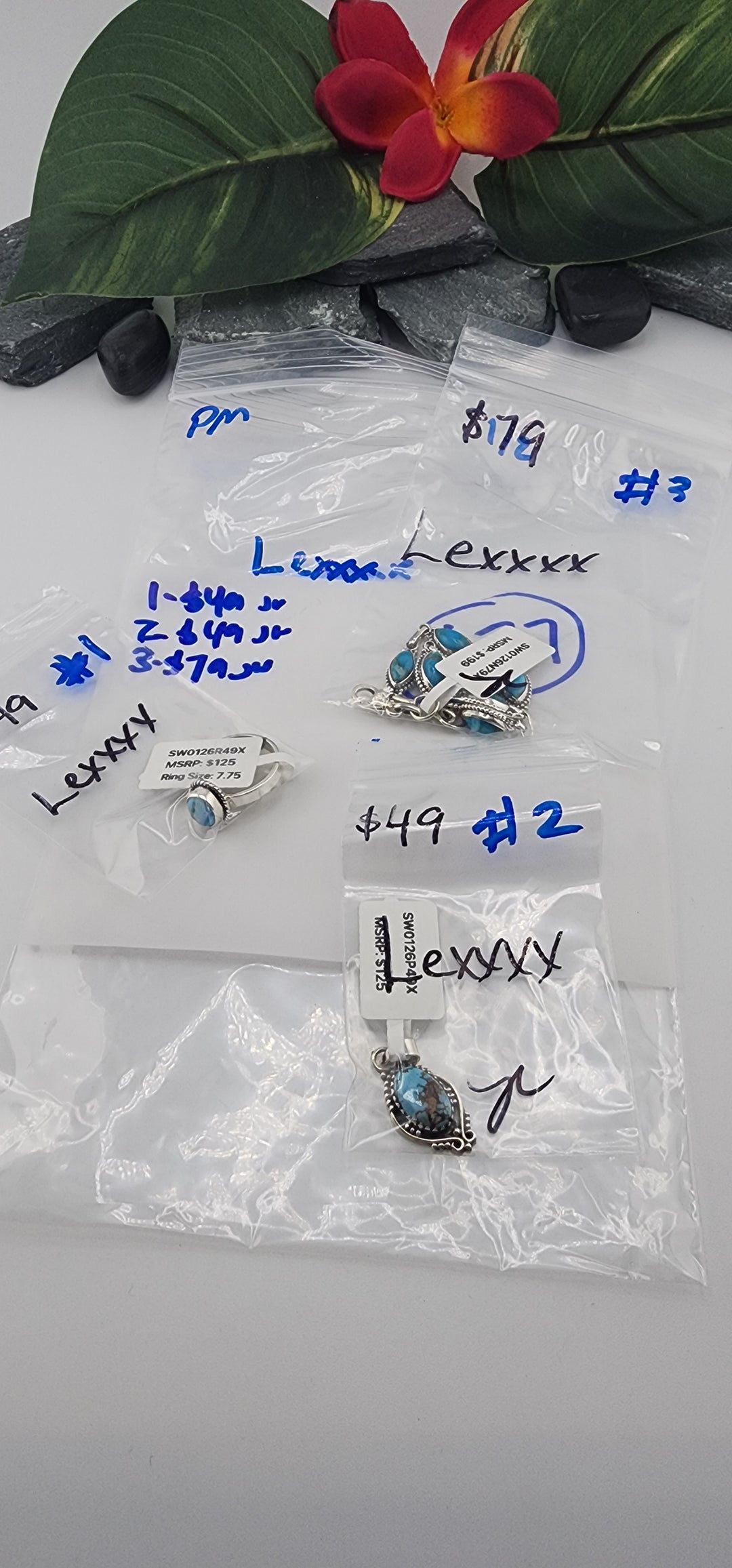 PM SHOW 48HR - RESERVED FOR: Lexxxx - 1/2/2026 tiktok Live Show - 3 Sterling Silver Items