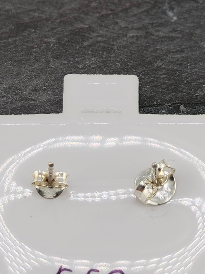 Turquoise &amp; 925 Sterling Silver Stud Earrings