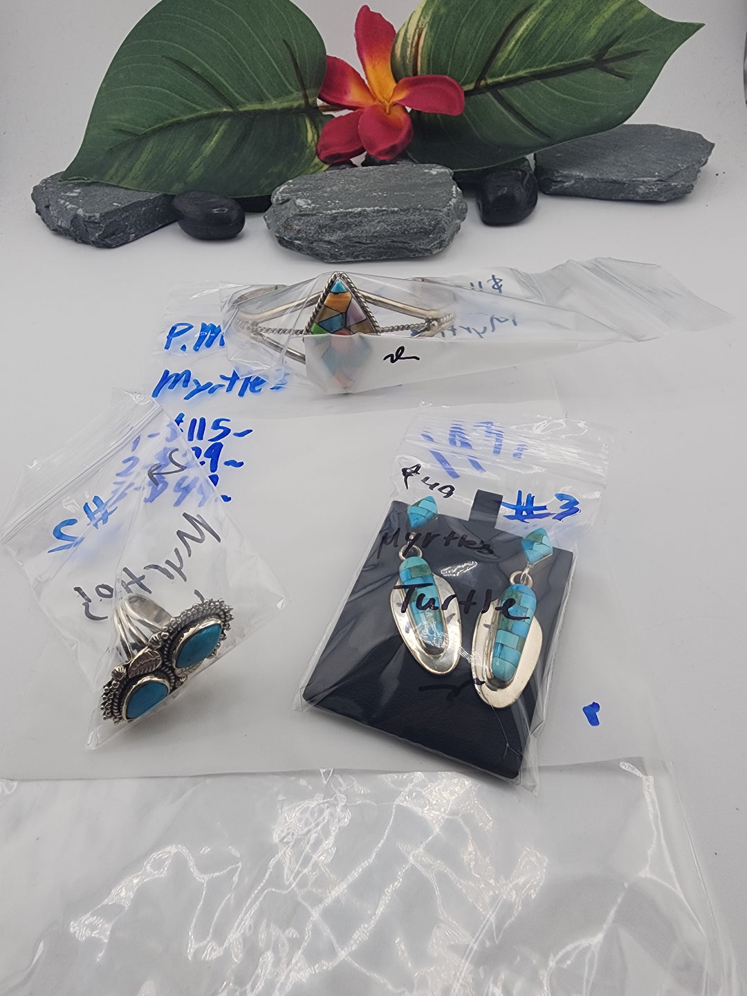 Myrtle's Turtle - 4/10/26 PM - 3 925 Sterling Silver Items