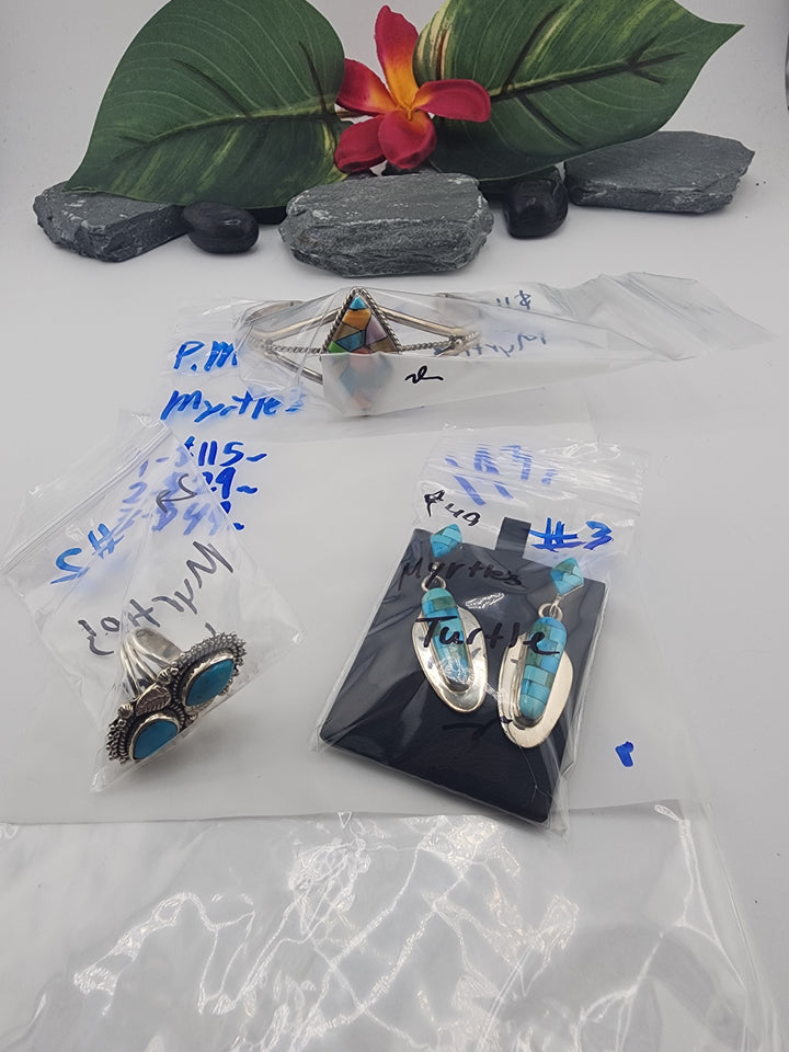 Myrtle's Turtle - 4/10/26 PM - 3 925 Sterling Silver Items