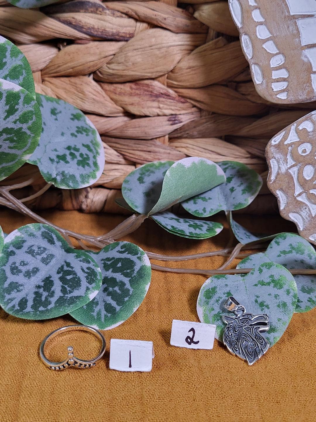 RESERVED FOR: Jolee D 8/24/24- 2 Sterling Silver Items