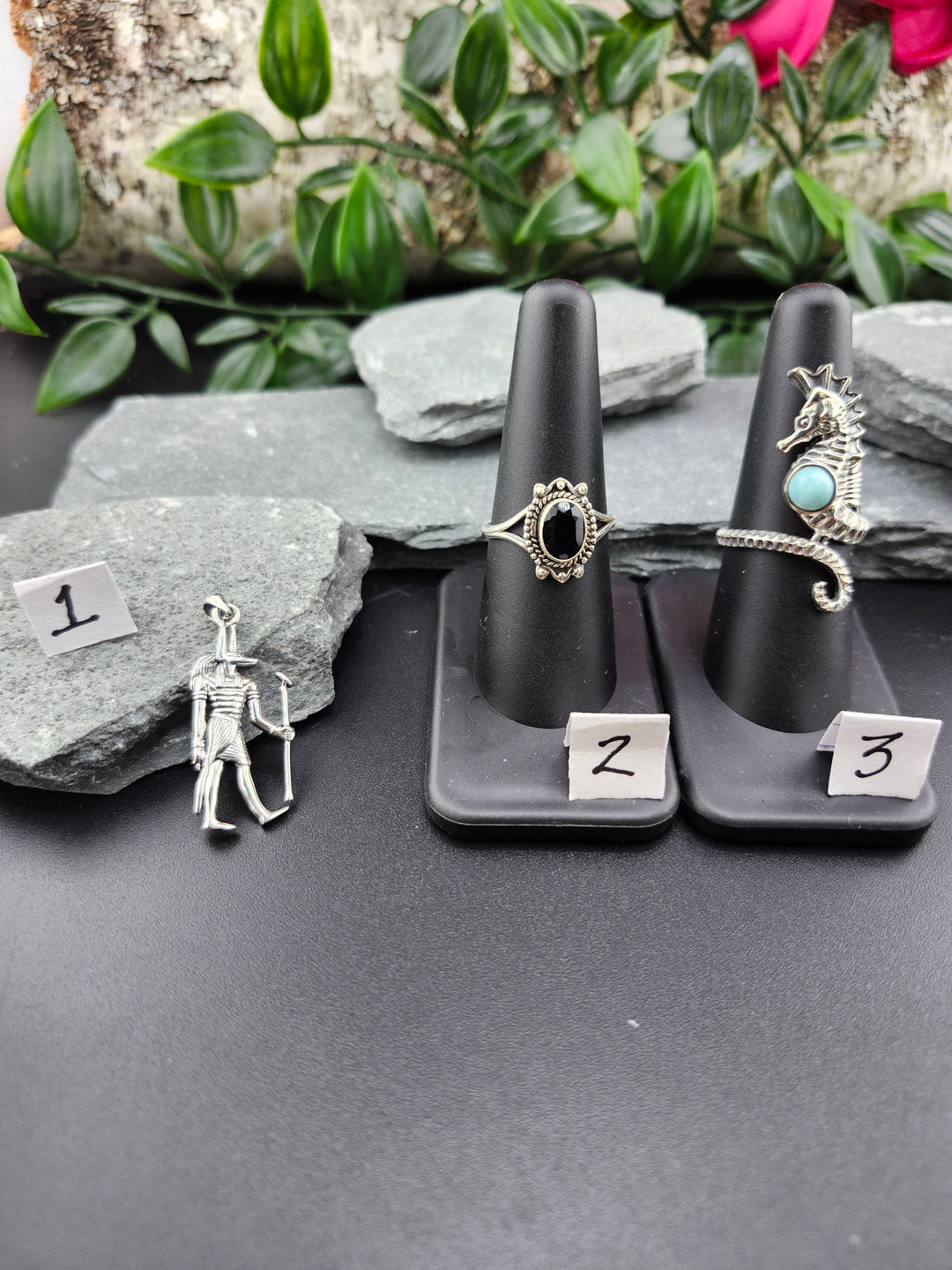 RESERVED FOR:  Save Texas Dogs -11/01/2024 - 3 Sterling Silver Items