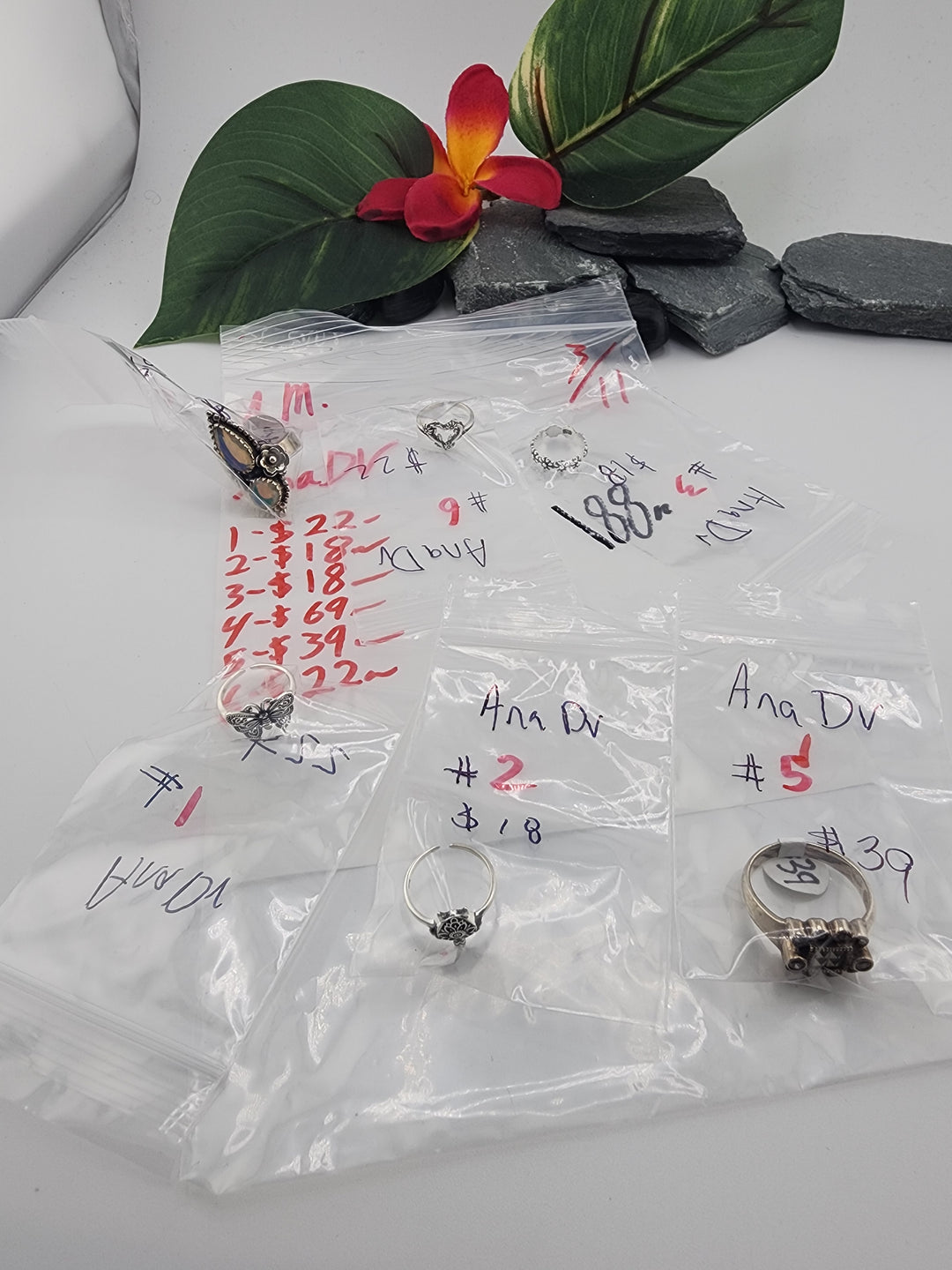 AnaDV - 3.11.26 - 6 925 Sterling Silver Items