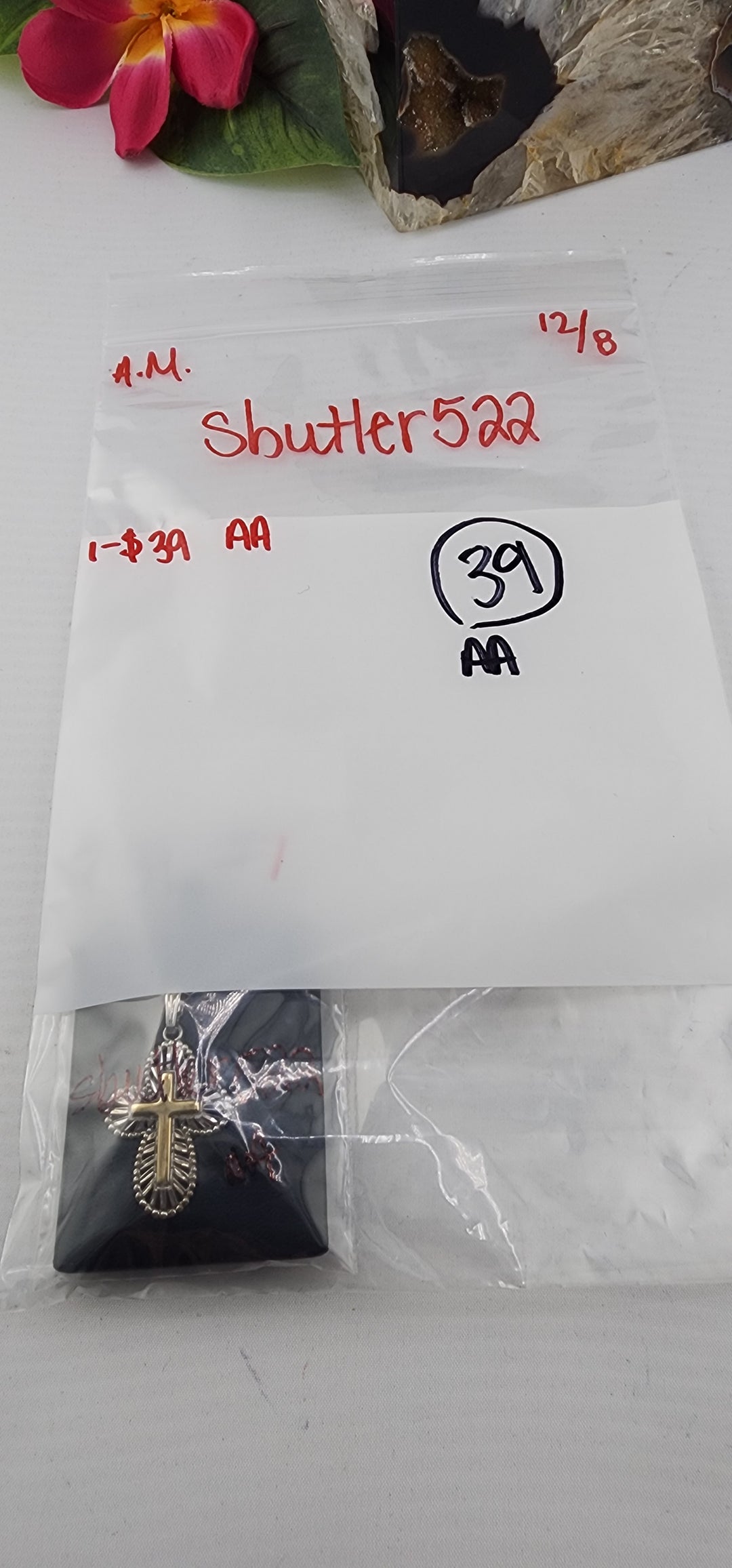 AM SHOW 48HR RESERVED FOR: sbutler522 - 12/8/2025 FL tiktok Live Show - 1 Sterling Silver Items