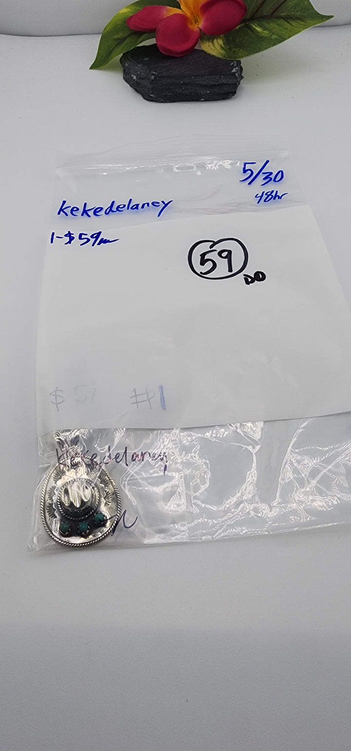 RESERVED FOR: kekedelaney - 5/30/2025 tiktok Live Show - 1 Sterling Silver Items